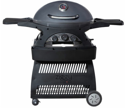 Ziggy Classic Triple Grill On Cart
